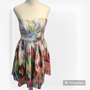Teeze Me Watercolor Cocktail Dress Size 5